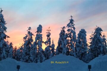 ruka abendstimmung