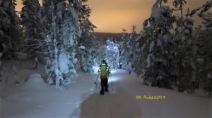 ruka schneeschuh wandern